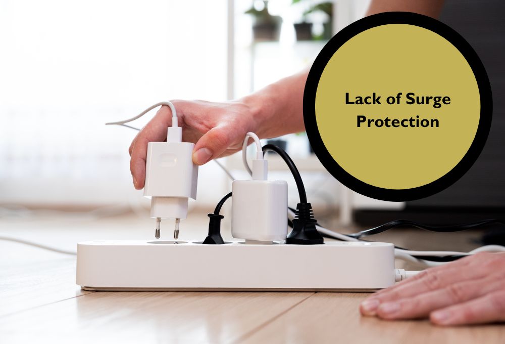 Lack of Surge Protection